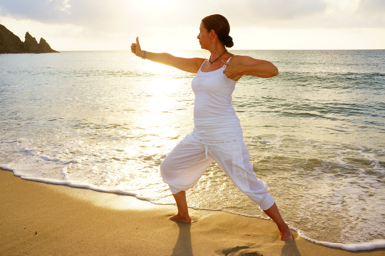 Kundalini Yoga am Strand